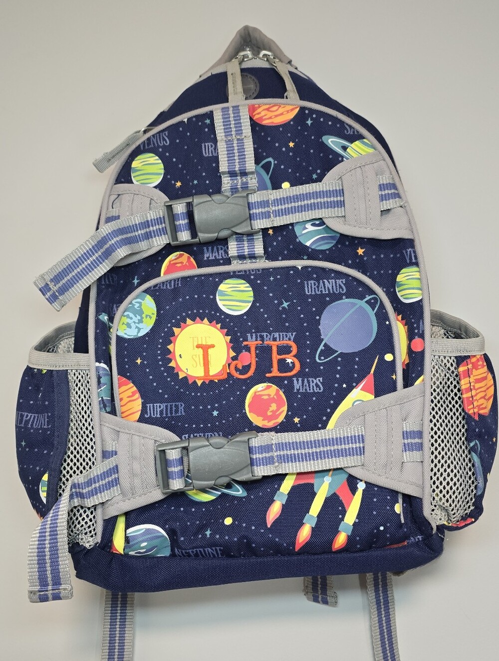 Pottery Barn Kids Space Rocket Mackenzie Backpack, Glows SMALL. Back To School.